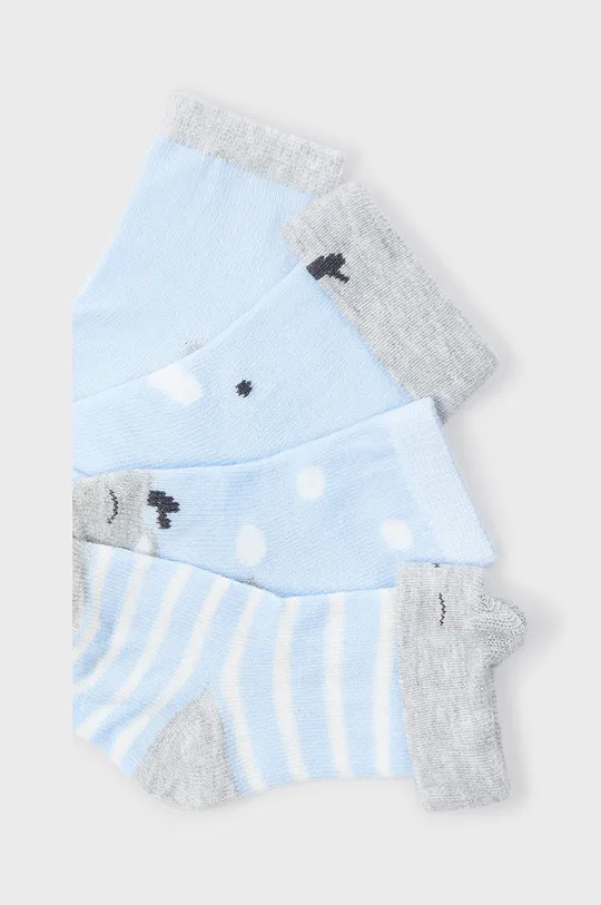 Дитячі шкарпетки Mayoral Newborn (4-pack) блакитний