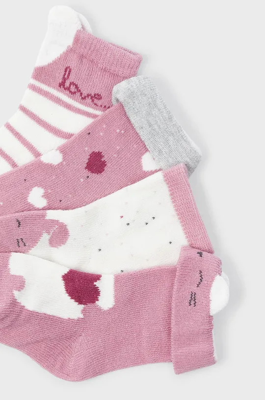 Dječje čarape Mayoral Newborn (4-pack) roza