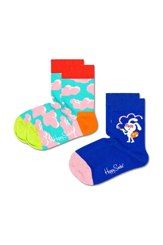 πολύχρωμο Παιδικές κάλτσες Happy Socks 2-pack Παιδικά