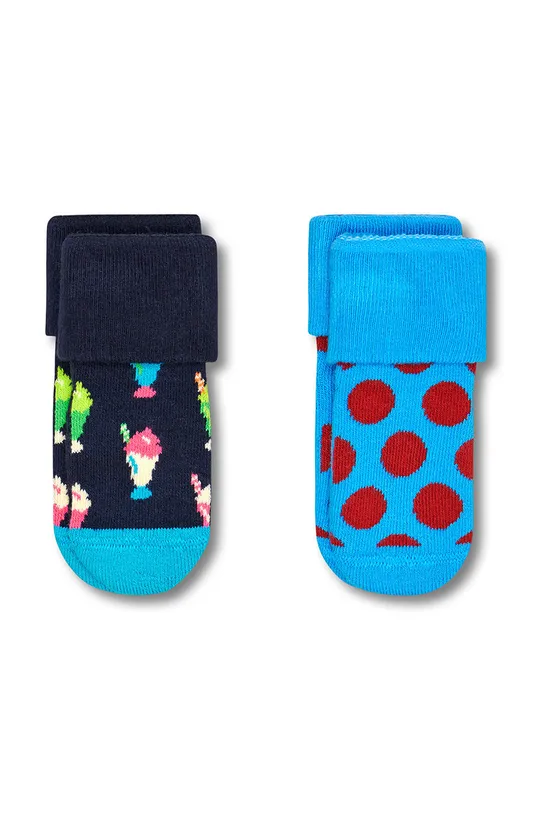 viacfarebná Detské ponožky Happy Socks 2-pak Detský