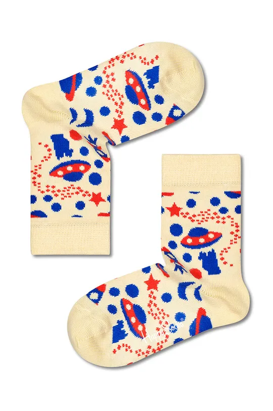 πολύχρωμο Παιδικές κάλτσες Happy Socks 4-pack