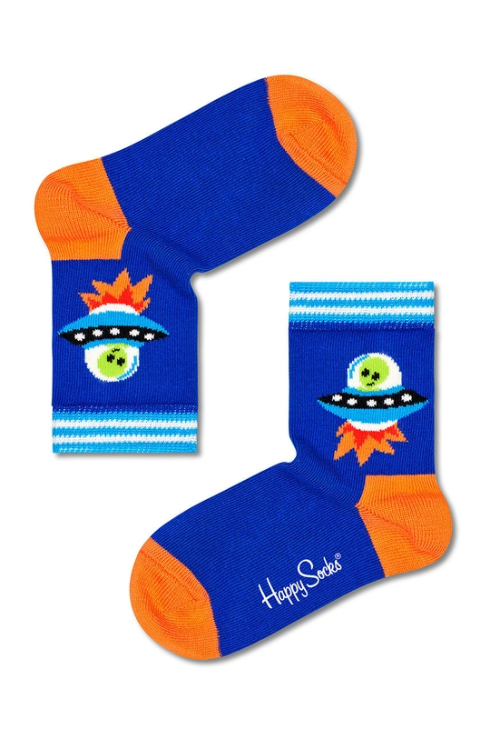 Παιδικές κάλτσες Happy Socks 4-pack πολύχρωμο