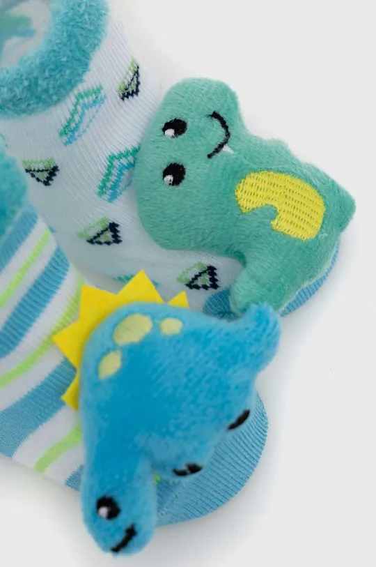 Ponožky pre bábätká Skechers 2-pak modrá