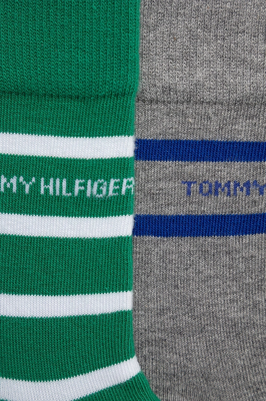 Otroške nogavice Tommy Hilfiger zelena