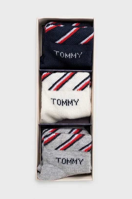 πολύχρωμο Κάλτσες μωρού Tommy Hilfiger 3-pack Παιδικά