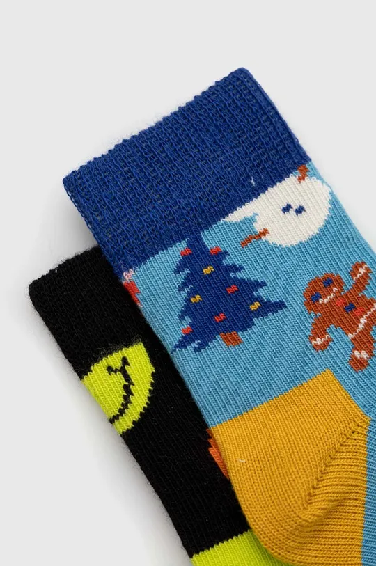 Παιδικές κάλτσες Happy Socks Holiday 2-pack πολύχρωμο