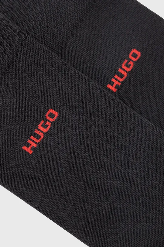 Čarape HUGO (2-pack) crna
