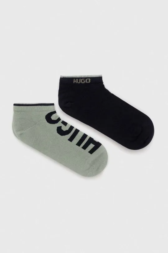 πράσινο Κάλτσες HUGO 2-pack Ανδρικά