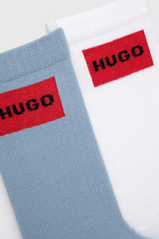 Κάλτσες HUGO 2-pack μπλε