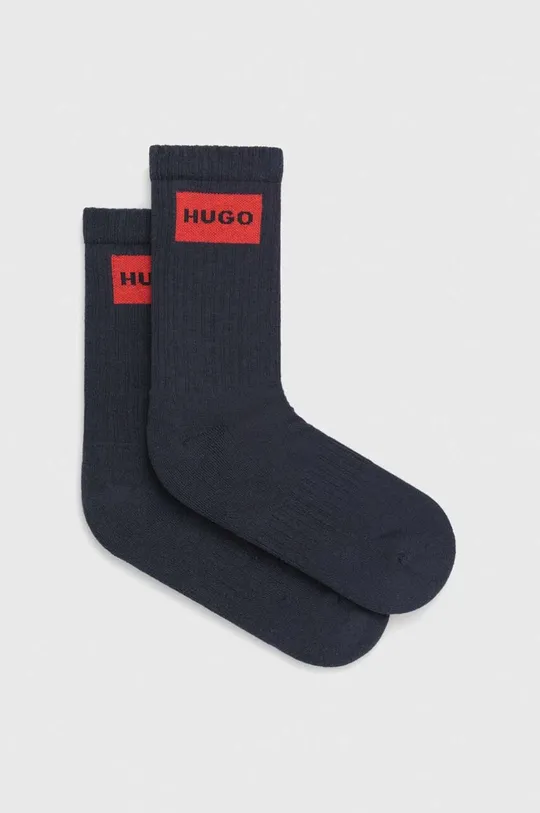 σκούρο μπλε HUGO κάλτσες 50468435 (2-pack) Ανδρικά