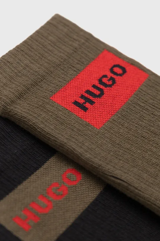 Носки HUGO (2-pack) зелёный