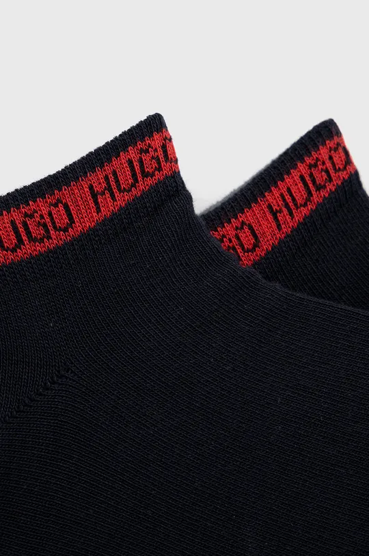 Ponožky HUGO (2-pak) tmavomodrá