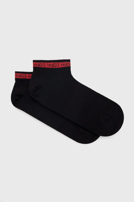 fekete HUGO zokni (2 pár) Férfi