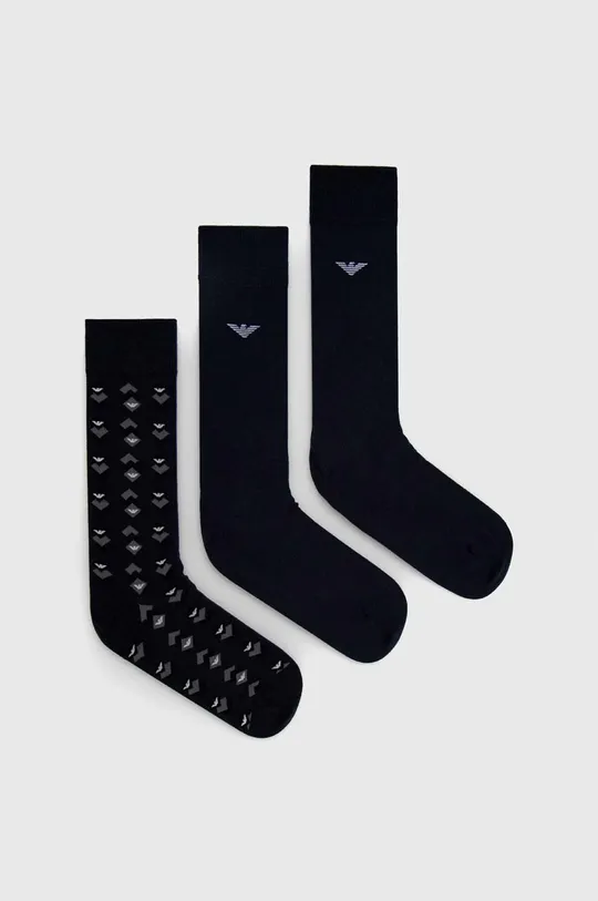 σκούρο μπλε Κάλτσες Emporio Armani Underwear 3-pack Ανδρικά
