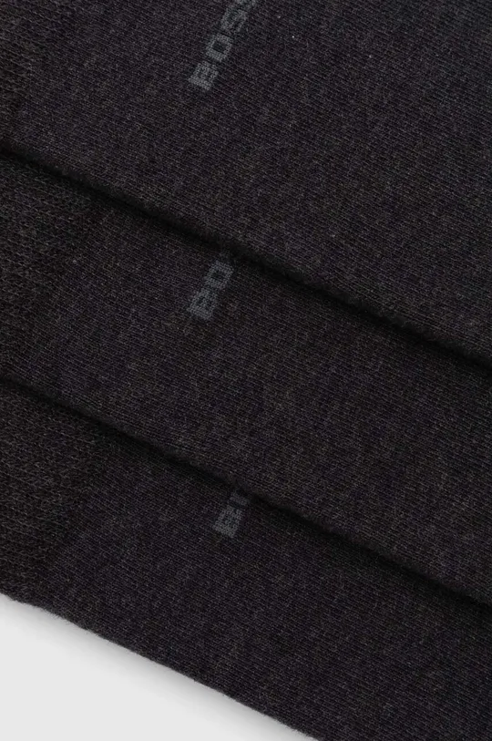 Čarape BOSS 3-pack siva
