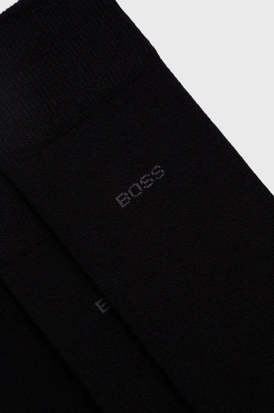 Ponožky BOSS (3-pak) čierna