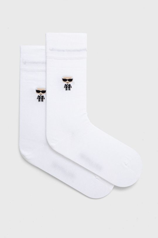 bílá Ponožky Karl Lagerfeld Pánský