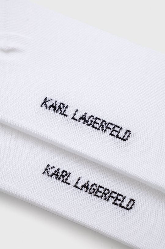 Ponožky Karl Lagerfeld bílá