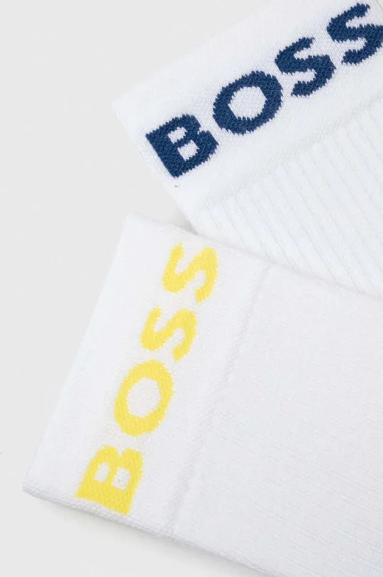 Ponožky BOSS 2-pak biela