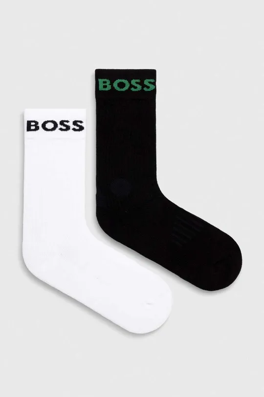 μαύρο Κάλτσες BOSS 2-pack Ανδρικά