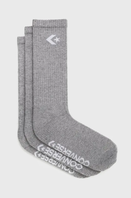 sivá Ponožky Converse 3-pak Pánsky
