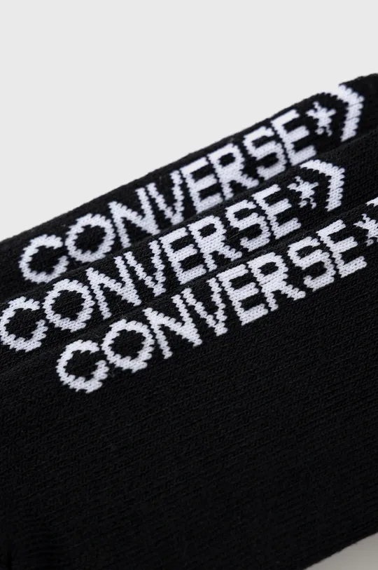 Converse zokni 3 db fekete