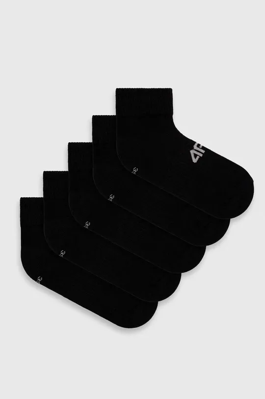 чорний Шкарпетки 4F 5-pack Чоловічий