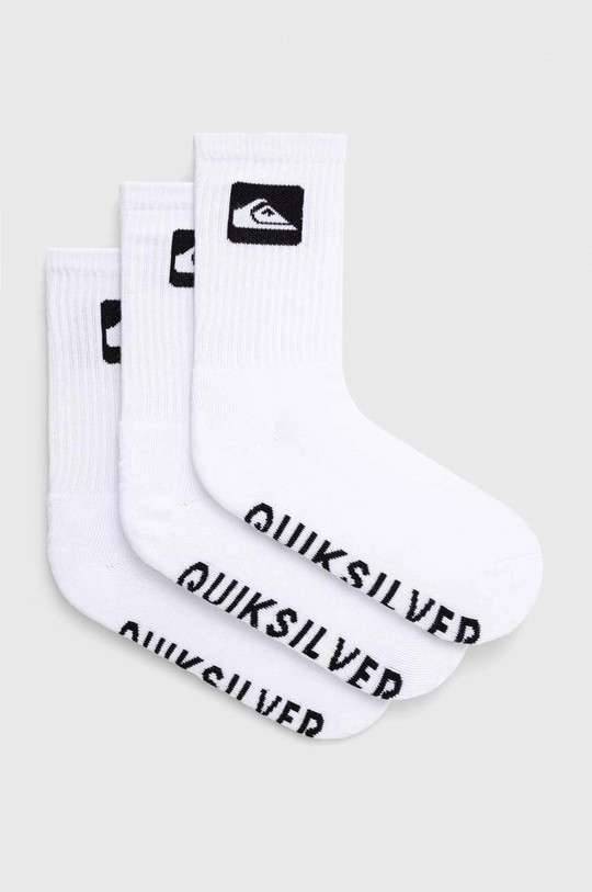 biały Quiksilver skarpetki 3-pack Męski