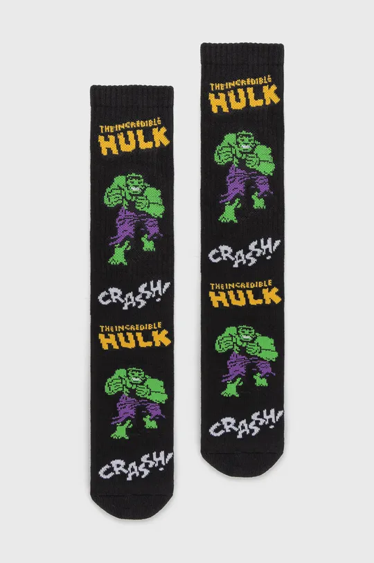 μαύρο Κάλτσες HUF X Marvel Hulk Ανδρικά