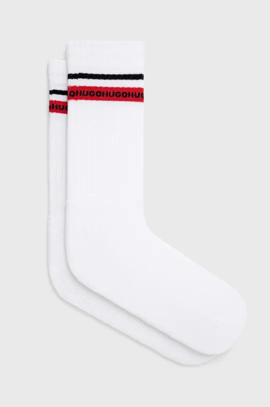 λευκό HUGO κάλτσες (2-pack) Ανδρικά
