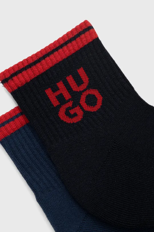 HUGO κάλτσες (2-pack) σκούρο μπλε