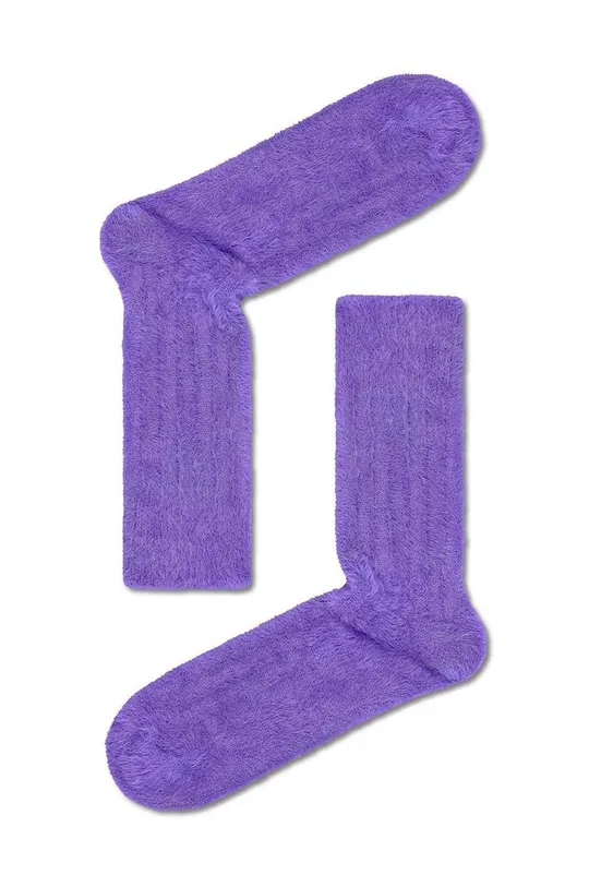 Κάλτσες Happy Socks μωβ