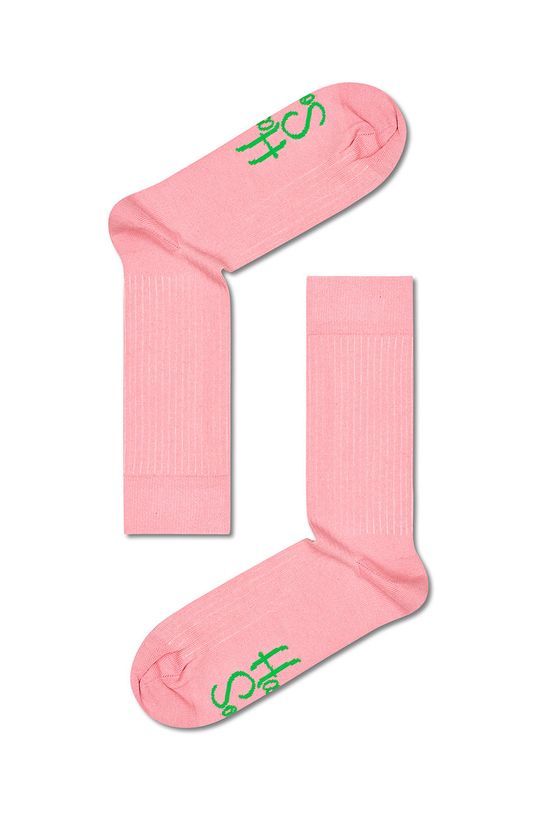 Happy Socks skarpetki różowy