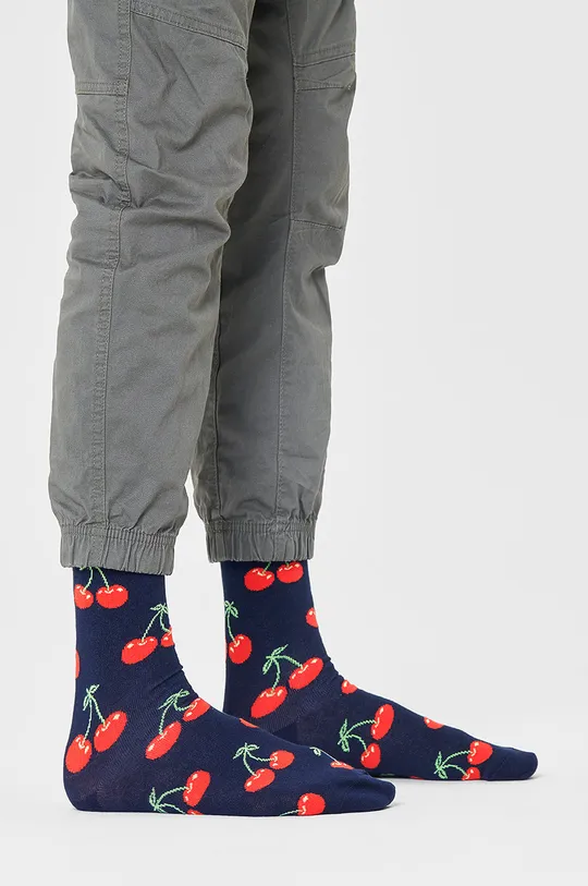 σκούρο μπλε Κάλτσες Happy Socks Ανδρικά