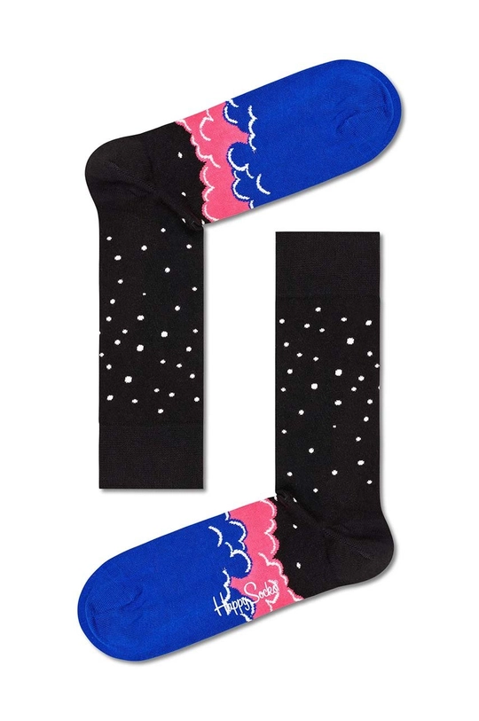 πολύχρωμο Κάλτσες Happy Socks 3-pack Ανδρικά