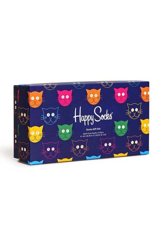 Nogavice Happy Socks 3-pack pisana