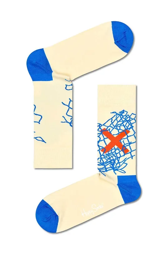 πολύχρωμο Κάλτσες Happy Socks x WWF Ανδρικά