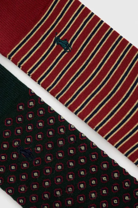 Ponožky Polo Ralph Lauren 2-pak zelená