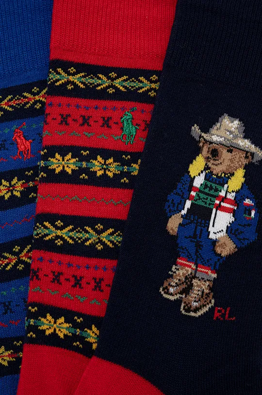 Шкарпетки Polo Ralph Lauren (3-pack) барвистий
