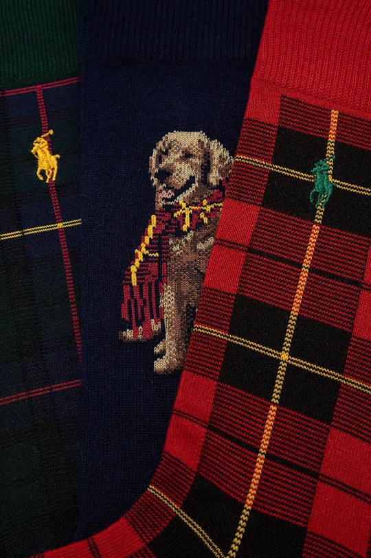 Чорапи Polo Ralph Lauren (3 чифта) многоцветен
