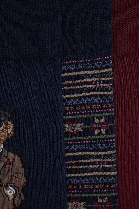 Ponožky Polo Ralph Lauren 3-pack vícebarevná