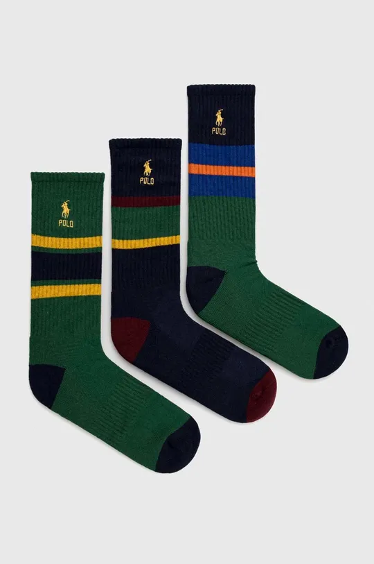 барвистий Шкарпетки Polo Ralph Lauren 3-pack Чоловічий