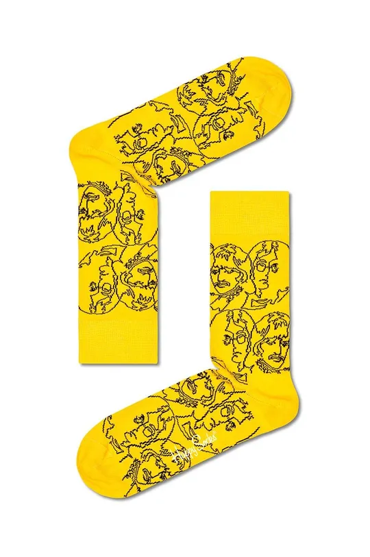 πολύχρωμο Κάλτσες Happy Socks The Beatles 4-pack