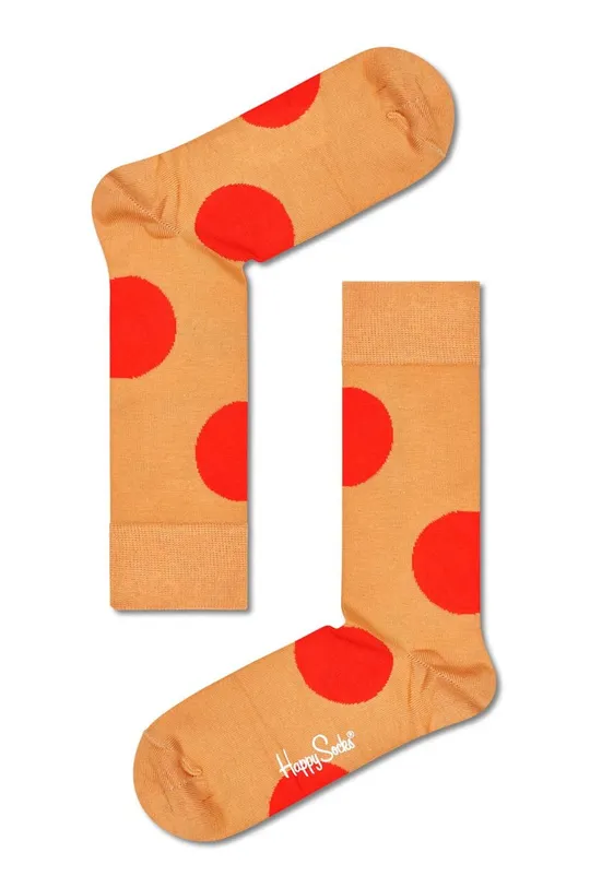 Nogavice Happy Socks Holiday Classics Gift 4-pack  86% Bombaž, 12% Poliamid, 2% Elastan