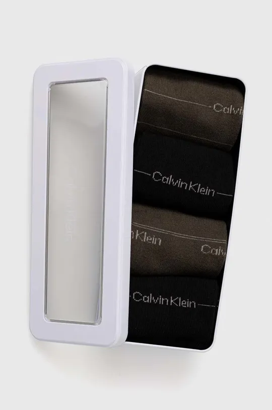 Κάλτσες Calvin Klein 4-pack  75% Βαμβάκι, 24% Πολυαμίδη, 1% Σπαντέξ