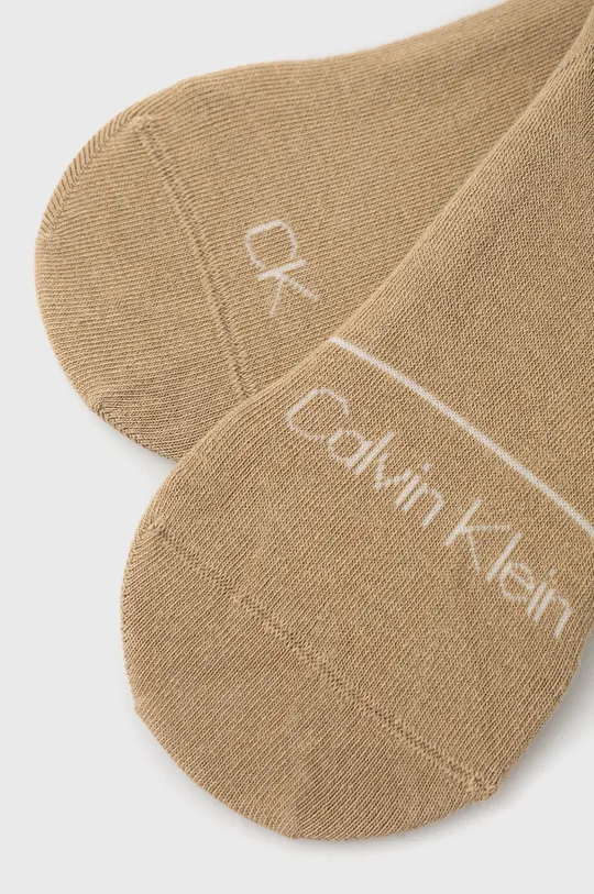 Κάλτσες Calvin Klein μπεζ