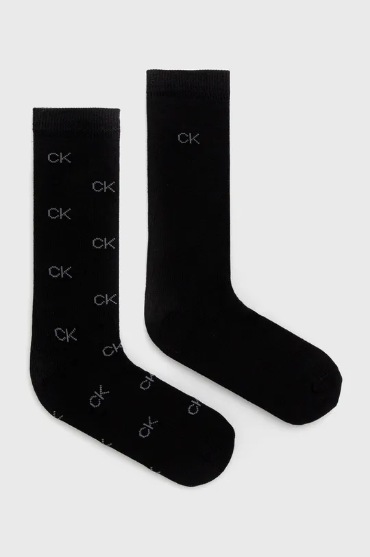 czarny Calvin Klein skarpetki (2-pack) Męski