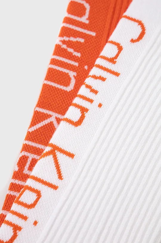 Шкарпетки Calvin Klein помаранчевий