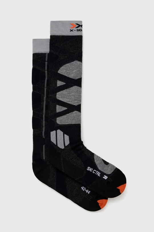 чёрный Лыжные носки X-Socks Ski Control 4.0 Мужской