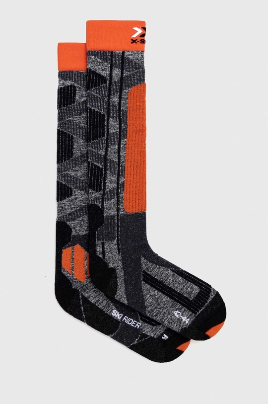 oranžna Smučarske nogavice X-Socks Ski Rider 4.0 Moški